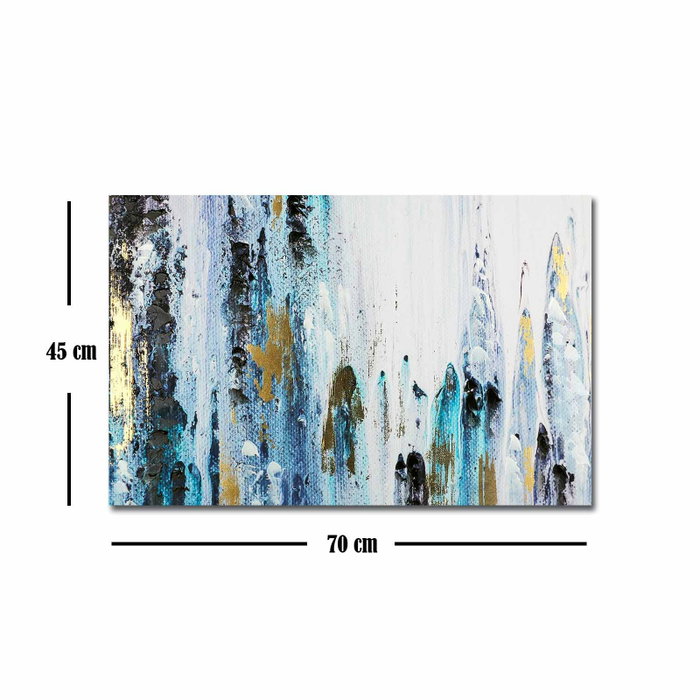 Wallity Cuadro Decorativo Multicolor en Lienzo 45 x 70 cm
